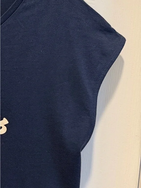 Self Love Club Blue Tee Sequin Graphic enbroided Tee - Picture 11 of 16